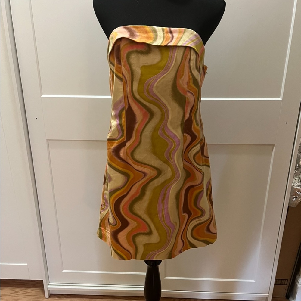 Mew. Strapless Mini Dress (M)